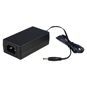 19258-POWER ADAPTER, 100-240VAC IN, 24VDC 150MA OUT, IEC C14 INLET