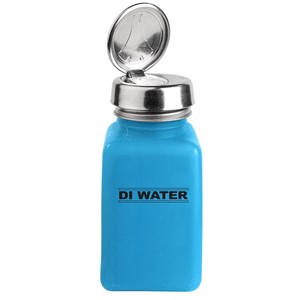 35512-ONE-TOUCH, DURASTATIC, BLUE, 6 OZ, PRINTED ''DI WATER''