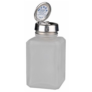 35577-PURE-TOUCH, SS, SQUARE, GLASS CLEAR FROSTED, 6 OZ