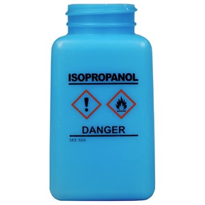35736-BOTTLE ONLY, BLUE, GHS LABEL,ISOPROPANOL PRINTED180ML
