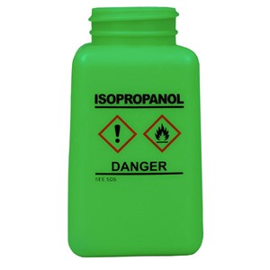 35737-BOTTLE ONLY, GREEN, GHS LABEL,ISOPROPANOL PRINTED180ML