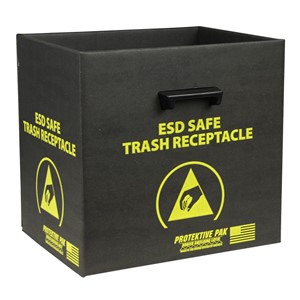 37810-TRASH RECEPTACLE, INCL HANDLES & WIRE 13-1/2 x 12 x 13-1/4 IN