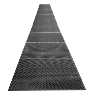 40938-RUNNER, STATFREE i, CONDUCTIVE , BLACK, 0.625IN x 3FT x 20FT