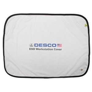 41402-ESD WORKSTATION COVER, 48'' x 48'', WHITE 9% 