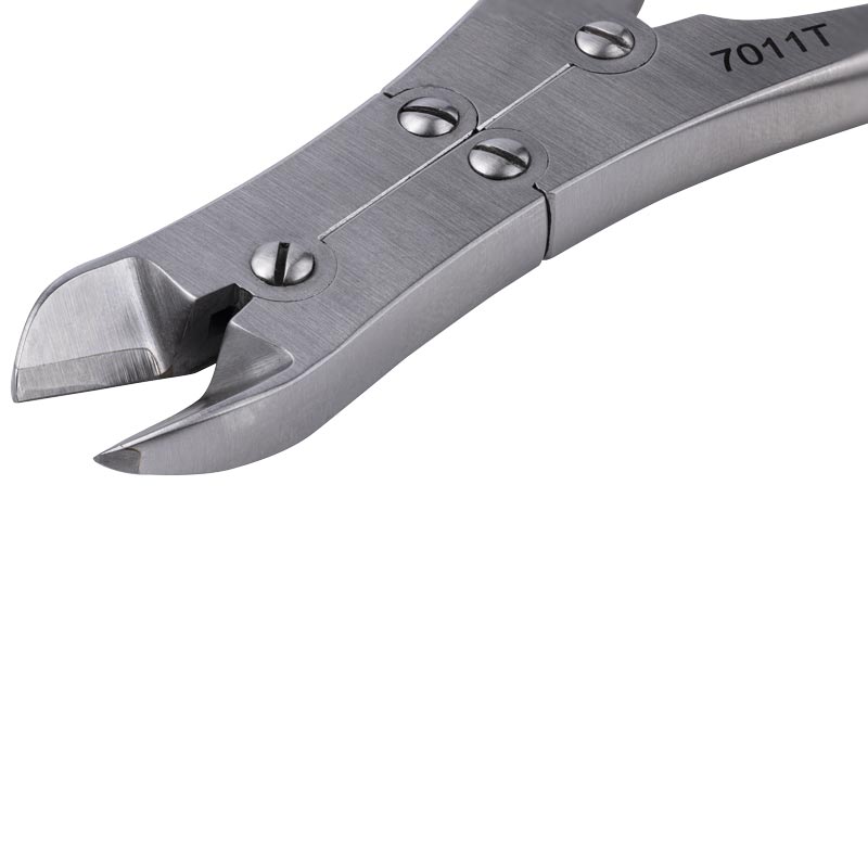 7011T-COMPOUND ACTING CUTTER, TUNGSTEN CARBIDE CUTTING EDGES, OVAL, SEMI-FLUSH, LONG HANDLE
