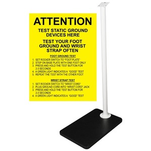 770032-FOOT PLATE AND STAND, FOR COMBO TESTER