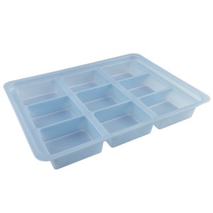 770796-KITTING TRAY, STATIC DISSIPATIVE, 14 x 10 x 1-3/4, 9 COMPARTMENT