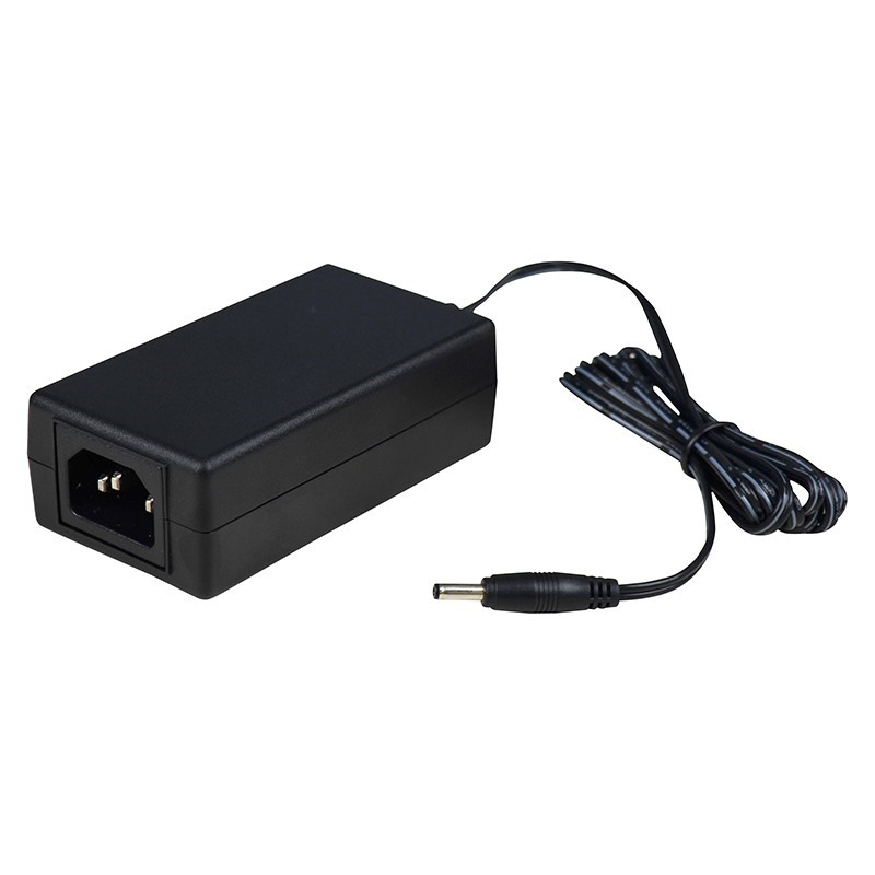 19258-POWER ADAPTER, 100-240VAC IN, 24VDC 150MA OUT, IEC C14 INLET