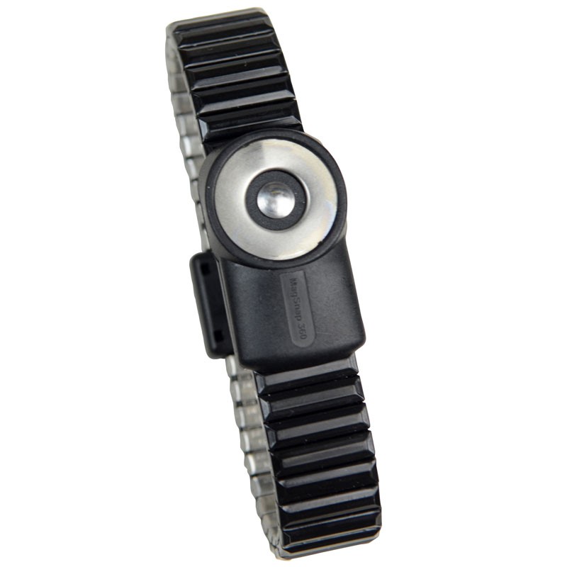 2227-WRISTBAND, DUAL-WIRE, MAGSNAP 360, METAL, LARGE 