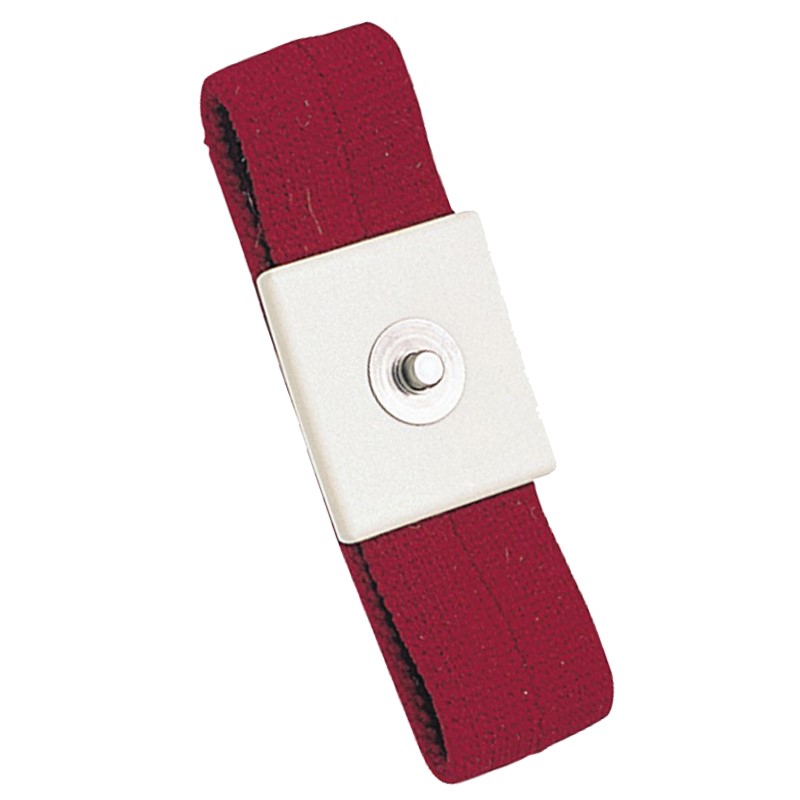 2302-WRIST BAND, RED SIZE M, PACK OF 10