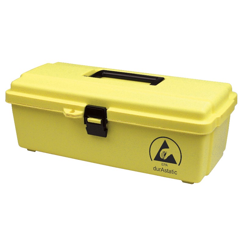 35870-ツールボックス、静電対策素材、黄 