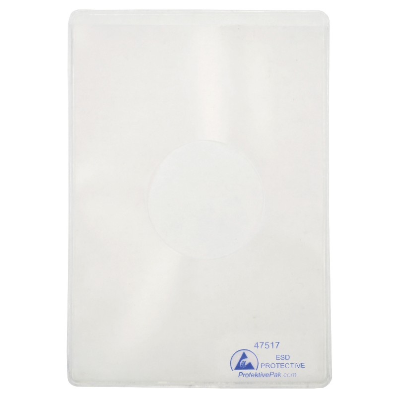 47517-DOCUMENT HOLDER, ESD, STATIC DISS, 4-1/2IN x 6-1/2IN, 25 PK