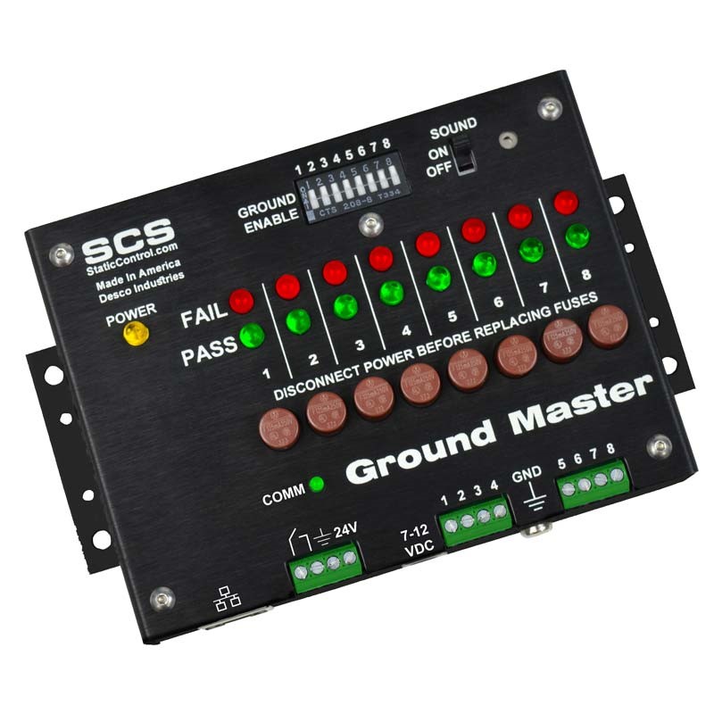 770044-GROUND MASTER MONITOR, ETHERNET, WITH 24V INPUT TERMINAL