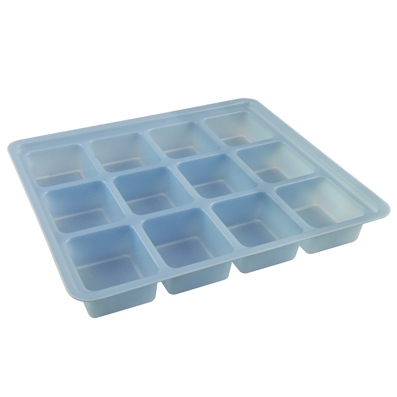 770795-KITTING TRAY, STATIC DISSIPATIVE, 10-1/2 x 8-3/4 x 1-1/2, 12 COMPARTMENT