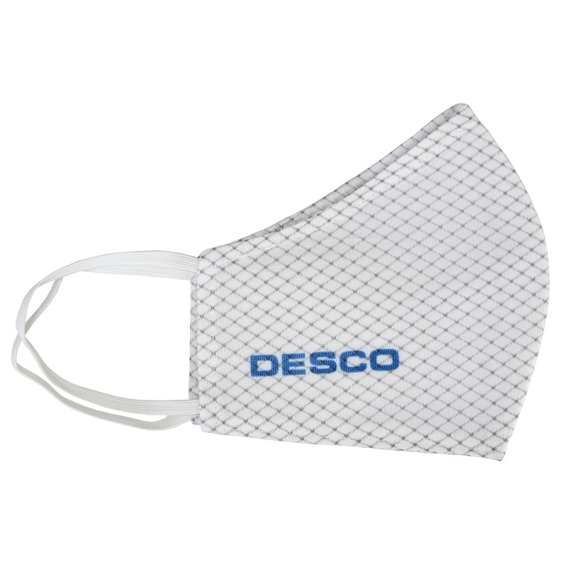 97554-STATIC DISSIPATIVE FACEMASK, WHITE, LARGE/X-LARGE SIZE