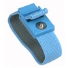 TRUSTAT WRISTBAND, ELASTIC, BLUE, BAND ONLY, 4MM SNAP