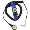 2241-WRIST STRAP, DUAL-WIRE, MAGSNAP 360, THERMOPLASTIC, ADJUSTABLE,  6' CORD