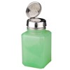 35246-ONE-TOUCH, SQUARE, JADE GLASS 6 OZ