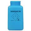 BOTTLE ONLY, BLUE, DURASTATIC HDPE, 180 ML, IPA PRINTED