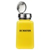 ONE-TOUCH, DURASTATIC, YELLOW, 6 OZ, PRINTED ''DI WATER''