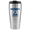 DRINKING CUP, STAINLESS STEEL  WITH SCREW-ON LID, 473 ML