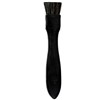 ESD BRUSH, CONDUCTIVE, FLAT HANDLE, BLACK, FIRM BRISTLES, 3/4 IN (19 MM)