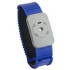 4720-WRISTBAND, DUAL CONDUCTOR, THERMOPLASTIC, ADJUSTABLE, BLUE