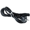 POWER CORD, IEC C13 INLET, EUROPE PLUG, 8FT 