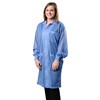 SMOCK, STATSHIELD, LABCOAT, KNITTED CUFFS, BLUE, 6XLARGE