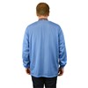 770017-SMOCK, JACKET, BLUE,4X-LARGE  KNITTED CUFFS, 3 PKTS, NO COLLAR,