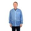 770018-SMOCK, JACKET, BLUE, 5X-LARGE KNITTED CUFFS, 3 PKTS, NO COLLAR,