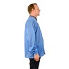 770019-SMOCK, JACKET, BLUE, 6X-LARGE KNITTED CUFFS, 3 PKTS, NO COLLAR,