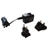 ADAPTER, 100-240VAC IN, 24VDC 0.3A OUT, UK & EURO PLUGS