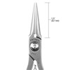 P521-PLIER, NEEDLE NOSE-LONG SMOOTH JAW STANDARD 