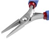 PLIER, FLAT NOSE-LONG SMOOTH JAW STEP TIPS LONG 