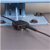 S1030NRM-15' LOW PROFILE TABLE MAT/WRIST STRAP COMMON POINT 3/8" (10MM) MALE SNAP, NO RESISTOR