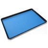 S1470-1624BB-RUBBER TRAY MAT, 2-LAYER,   BLUE/BLACK,16" X 24" X 0.080", SMOOTH SURFACE 
