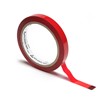 RED ANTI-STATIC TAPE 1/2" X 72 YARDS, 3" PAPER CORE