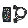 REMOTE CONTROL, WITH DB9 CABLE, FOR SCORPION WITH MOTORIZED PLACEMENT HEAD
