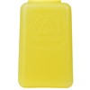 35277-ONE-TOUCH,YELLOW DURASTATIC SQ, HDPE, 6 OZ ACETONE PRINTED