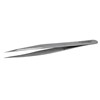 3C-SA-CH-PRECISION STAINLESS STEEL TWEEZER, SHORT,   STRAIGHT TIP, VERY FINE, STYLE 3C