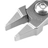 P547-PLIER, FLAT NOSE-STUBBY SMOOTH JAW STANDARD 