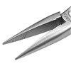 P711S-PLIER, CHAIN NOSE-LONG SMOOTH JAW WITH SERRATED TIPS LONG