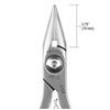 P713-PLIER, CHAIN NOSE-SHORT SMOOTH JAW LONG  