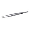 SS-SA-CH-PRECISION STAINLESS STEEL TWEEZER, LONG AND THIN  TIP, VERY FINE, STYLE SS