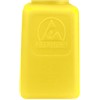35267-PURE-TOUCH, YELLOW, DURASTATIC SQUARE, HDPE, 6 OZ